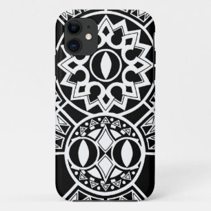 Polynesiaans tattoo voor tribale zon Case-Mate iPhone case