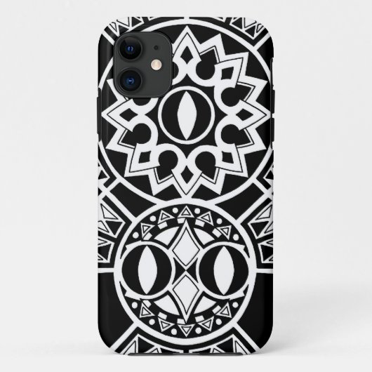 Polynesiaans tattoo voor tribale zon Case-Mate iPhone case (Achterkant)