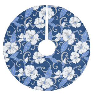 POLYNESIAANSE DROOM (BLAUW) KERSTBOOM ROK
