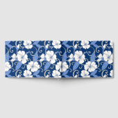 POLYNESIAANSE DROOM IN PATROON BLAUW GASTENBOEK (Volledig)