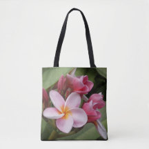 Polynesiaanse Plumeria-Canvas tas