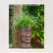 Polynesiaanse Samoa. Kerstgroeten Legpuzzel (Verticaal)