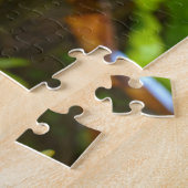 Polynesiaanse strand scène legpuzzel (Zijkant)