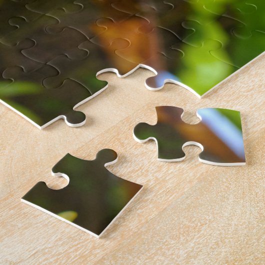 Polynesiaanse strand scène legpuzzel (Zijkant)