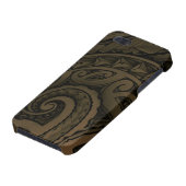 Polynesiaanse telefooncel iPhone hoesje (Onderkant)