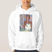 'Polynesiaanse vrouw en Tiki' - Hoodie (Voorkant)