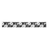 POLYNESIAN DREAM (BLACK) SATIN RIBBON SATIJNEN LINT (Voorkant)
