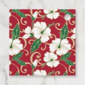 POLYNESIAN DREAM (CHRISTMAS) BEDANKJES LABELS (Achterkant)