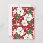 POLYNESIAN DREAM (CHRISTMAS) BEDANKKAART (Voorkant)