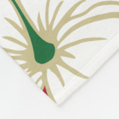 POLYNESIAN DREAM (CHRISTMAS) FLEECE DEKEN (Hoek)