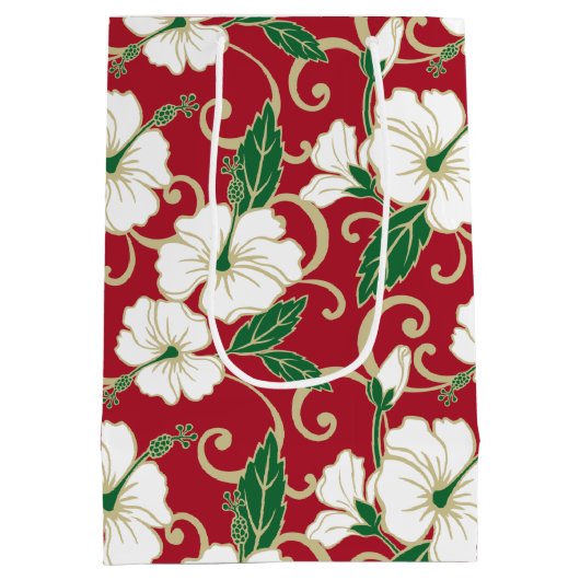 POLYNESIAN DREAM (CHRISTMAS) Gift Bag Medium Cadeauzakje (Achterkant)