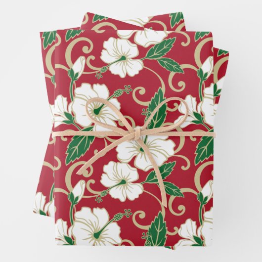 POLYNESIAN DREAM (CHRISTMAS) INPAKPAPIER VEL (In situ)