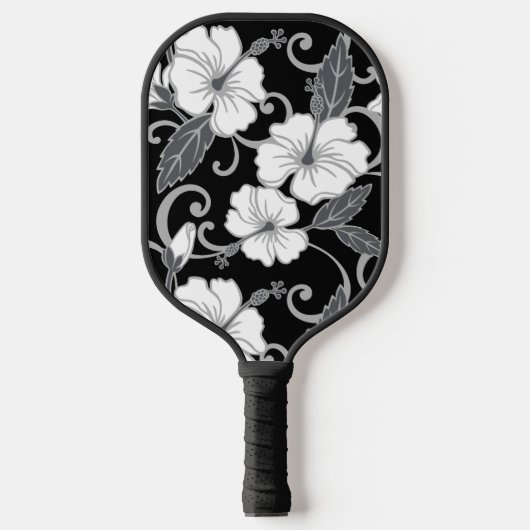 POLYNESIAN DREAM (ZWART) PICKLEBALL PADDLE (Voorkant)