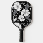 POLYNESIAN DREAM (ZWART) PICKLEBALL PADDLE (Achterkant)