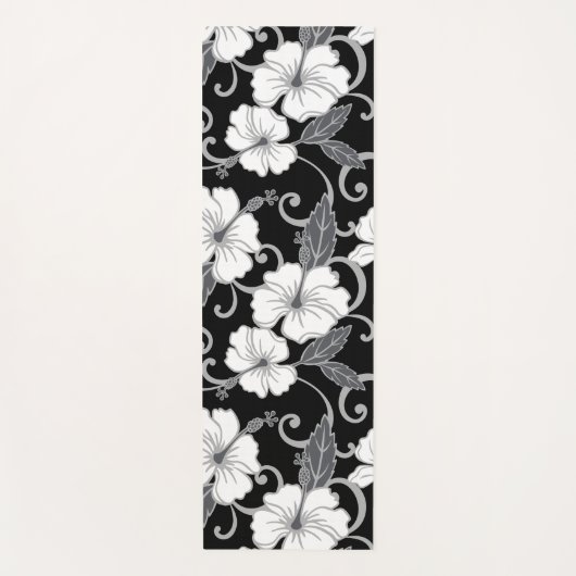 POLYNESIAN DREAM (ZWART) YOGAMAT (Voorkant)