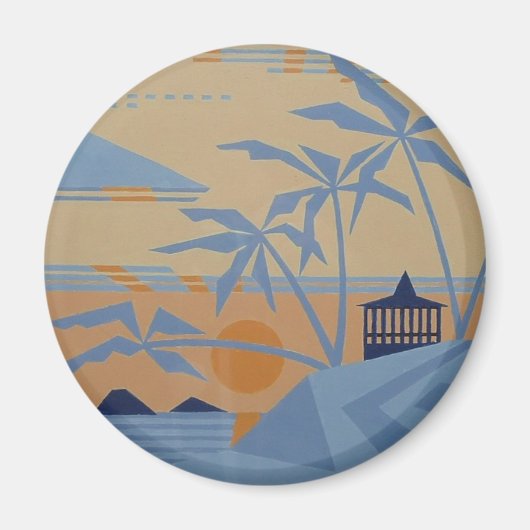 POLYNESIAN SUNSET magnet (Voorkant)