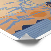POLYNESIAN SUNSET print (7,33 x 7,33 inch) (Hoek)