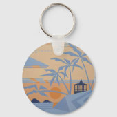 POLYNESIAN SUNSET sleutelhanger (Voorkant)