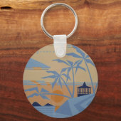 POLYNESIAN SUNSET sleutelhanger (Achterkant)