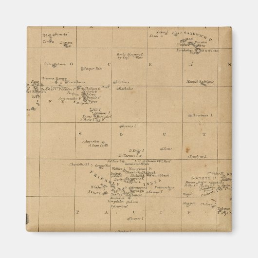 Polynesië 2 magneet (Voorkant)