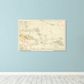 Polynesië 4 canvas afdruk (Insitu (Houten vloer))