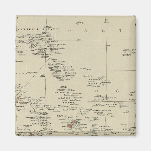 Polynesië 5 magneet (Voorkant)