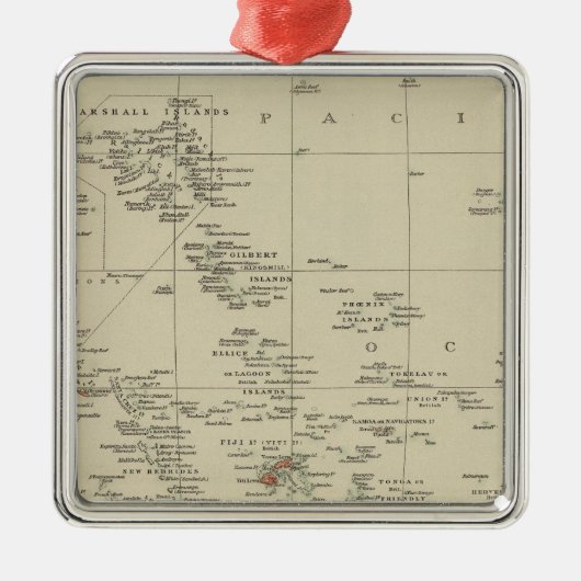 Polynesië 5 metalen ornament (Voorkant)