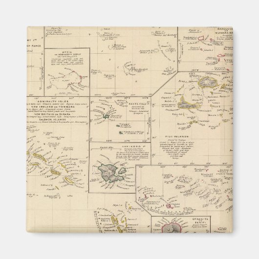 Polynesië 6 magneet (Voorkant)