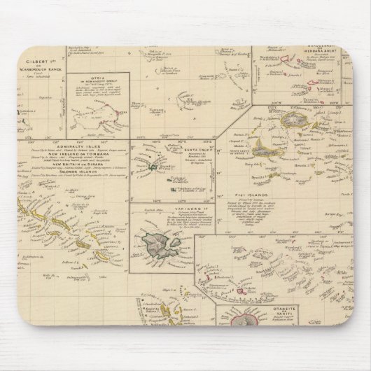 Polynesië 6 muismat (Voorkant)