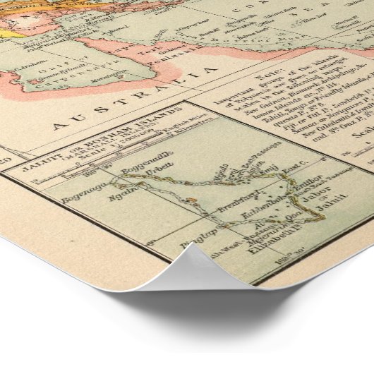 Polynesië 6 poster (Hoek)