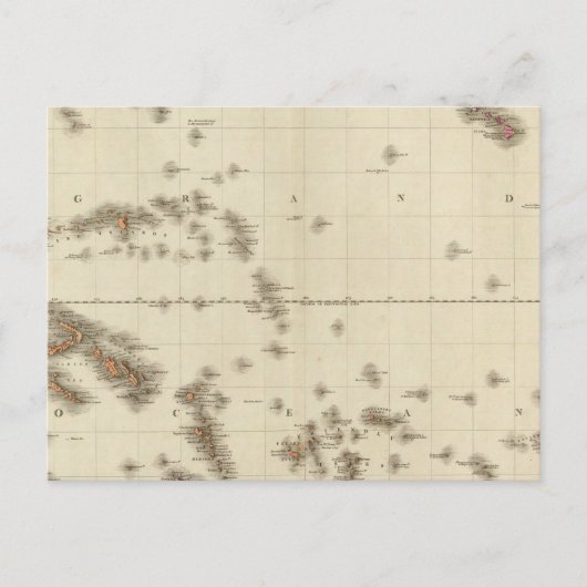 Polynesië Briefkaart (Voorkant)
