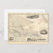 Polynesië | eilanden in de Stille Oceaan Briefkaart (Voorkant / Achterkant)