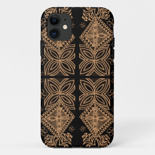 Polynesië Flora geïnspireerd Case-Mate iPhone Case (Achterkant)