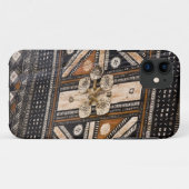 Polynesië, Koninkrijk Tonga. Detail van tapa Case-Mate iPhone Case (Achterkant (horizontaal))