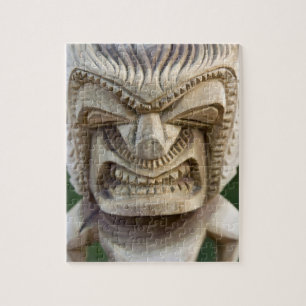 Polynesië, Koninkrijk Tonga. Sluiting van tiki Legpuzzel