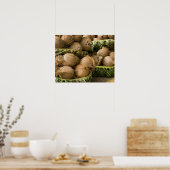 Polynesië, Koninkrijk Tonga. Weergave van kosnoten Poster (Keuken)