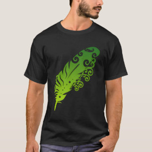 Polynesië Maori Feather Tribal Tattoo Nieuw-Zeelan T-shirt