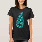 Polynesië Maori Fish Hook Hei Matau vishaak Maor T-shirt (Voorkant)
