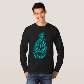 Polynesië Maori Fish Hook Hei Matau vishaak Maor T-shirt (Voorkant volledig)