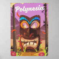 Polynesië Tiki masker