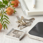 Polynesiekaart Sleutelhanger (Zijkant)