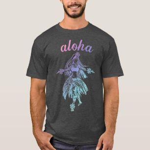 Polynesisch Aloha Tribal Hula Dancer Shirt Hawaiia