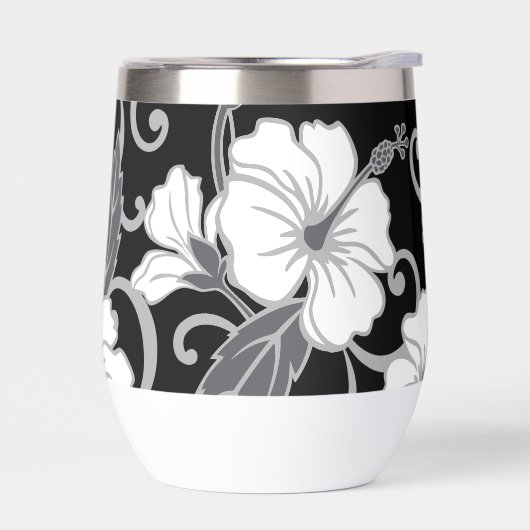 POLYNESISCH DROOM PATROON IN ZWART (Links)