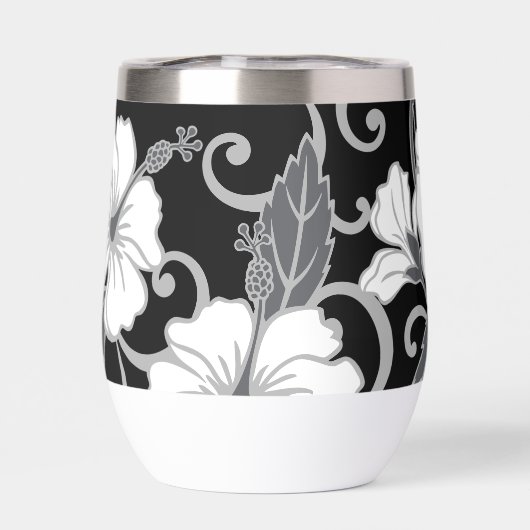 POLYNESISCH DROOM PATROON IN ZWART (Achterkant)