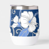 POLYNESISCH DROOMPATROON IN BLAUW (Rechts)