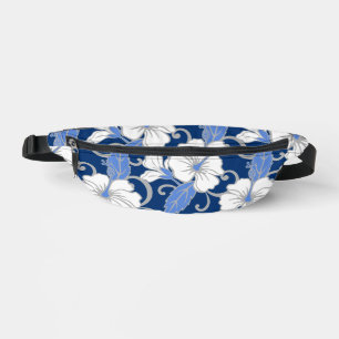 POLYNESISCH DROOMPATROON IN BLAUW HEUPTASJE