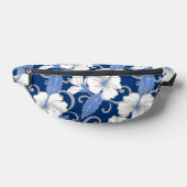 POLYNESISCH DROOMPATROON IN BLAUW HEUPTASJE (Liggend)