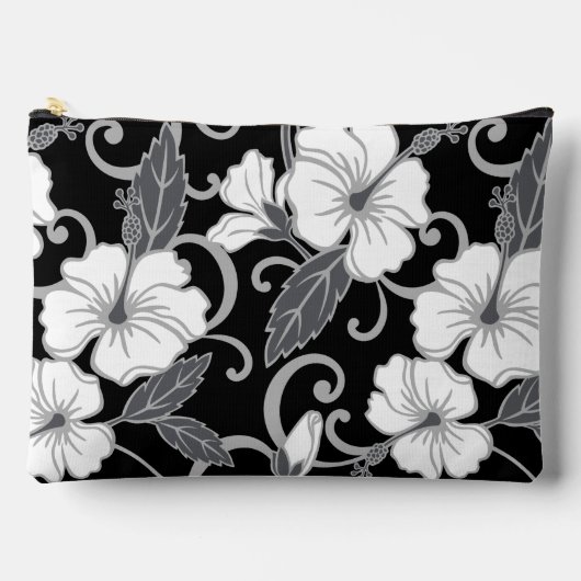 POLYNESISCH DROOMPATROON IN ZWART ETUI (Voorkant)