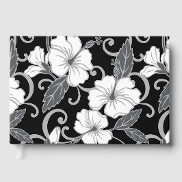 POLYNESISCH DROOMPATROON IN ZWART GASTENBOEK