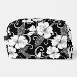 POLYNESISCH DROOMPATROON IN ZWART TOILETTASJE